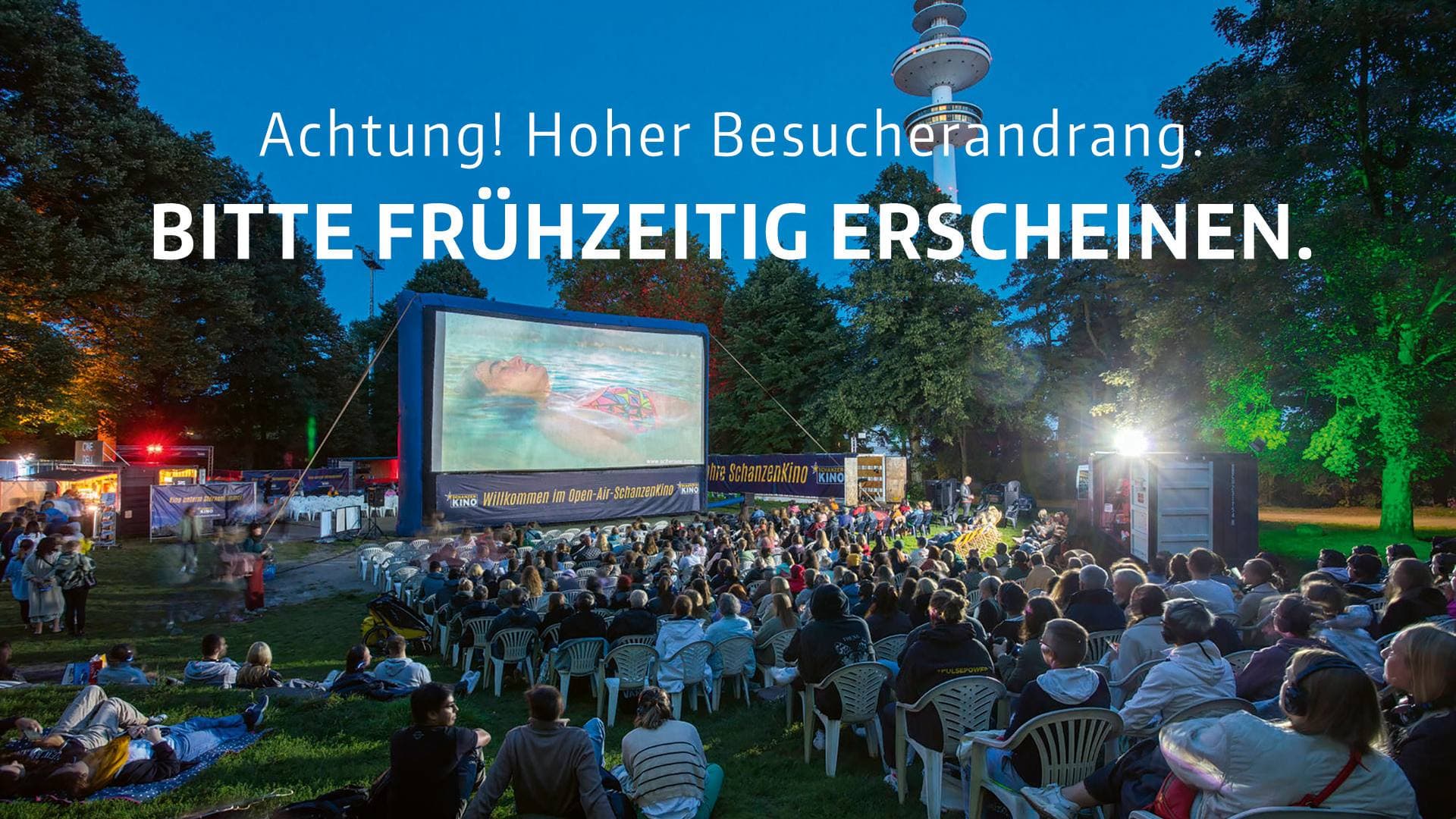 Achtung! Hoher Besucherandrang